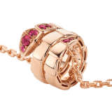 Колье Serpenti, подвеска из розового золота 18 карат с рубинами, цепочка из розового золота 18 карат. Специальный выпуск к китайскому Новому году 358888 image 3