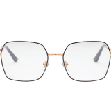 نظارات «بي.زيرو1» بإطار معدني مربع الشكل وعدسات حاجبة للضوء الأزرق 904152 image 2