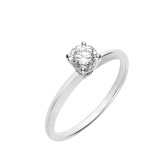 라운드 브릴리언트 컷 다이아몬드가 셋팅된 로마 아모르 플래티넘 링. 0.30 캐럿부터 출시. AN859293 image 2