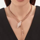 Serpenti Pallini Halskette aus 18 Karat Roségold mit Diamant-Pavé auf dem Schlangenkopf und -schwanz sowie Augen aus schwarzem Onyx CL859133 image 5