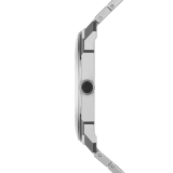 Octo Finissimo Automatic watch in sandblasted titanium case and bracelet with extra thin mechanical manufacture movement, automatic winding, small seconds and opaline titanium dial. Water-resistant up to 30 metres 104089 image 3