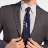 B Bar tie clip in light gold-finished metal. B-BAR image 1