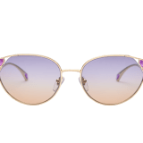 Serpenti "True colors" cat-eye metal sunglasses 904155 image 3
