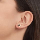 BVLGARI BVLGARI 18K 玫瑰金單邊耳針式耳環鑲飾縞瑪瑙。 354730 image 1