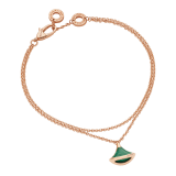 DIVAS’ DREAM Armband aus 18 Karat Roségold mit Malachit-Intarsie BR859108 image 1