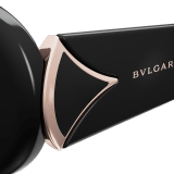Divas' Dream oval metal sunglasses with jewellery-inspired enamelled decor 904393 image 3