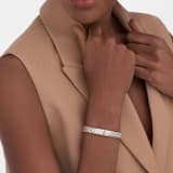 Bvlgari Tubogas Gold & Steel stainless steel bracelet set with 18 kt yellow gold studs BR860869 image 1