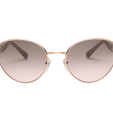 Serpenti "Back to Scale" oval metal sunglasses backtoscale image 2