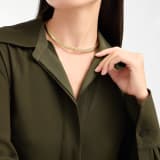 Bvlgari Tubogas 項鍊，採用 18K 黃金、白金與玫瑰金。 CL860075 image 2