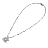 Fiorever 18 kt white gold convertible pendant necklace set with brilliant-cut diamonds (5.55 ct) and pavé diamonds (0.41 ct) 358351 image 2