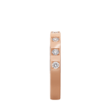 MarryMe Ehering aus 18 Karat Roségold mit fünf Diamanten AN858412 image 2