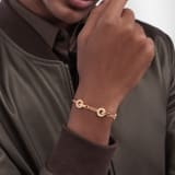 Bvlgari Bvlgari 18K 玫瑰金鏤空項鍊,環形元素鋪滿密鑲鑽石。 BR858775 image 2