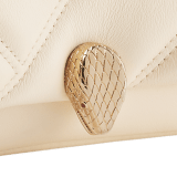 Shop BVLGARI Serpenti Cabochon Matelassé Leather Mini Bag
