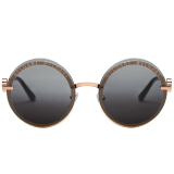 Bvlgari Bvlgari “On-Me” round metal sunglasses. 904040 image 2