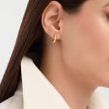 Bvlgari Tubogas 18 kt yellow gold hoop earrings 361991 image 1