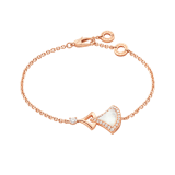 DIVAS’ DREAM Armband aus 18 Karat Roségold mit einem Perlmutt-Element und Diamant-Pavé BR859263 image 1