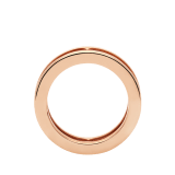 B.zero1 1-Band-Ring aus 18 Karat Roségold mit skelettierter Logo-Spirale AN859308 image 2