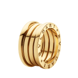 B.zero1 four-band ring in 18 kt yellow gold B-zero1-4-bands-AN191025 image 1