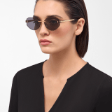 Serpenti Forever oval rimless sunglasses with enamelled snakehead embellishment 904376 image 1