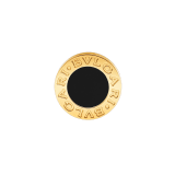 Bvlgari Bvlgari 18 kt yellow gold single stud earring with onyx insert 361649 image 1
