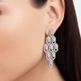 Serpenti earrings in 18 kt white gold set with pavé diamonds (5.27 ct). 353844 image 2