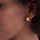 B.zero1 single hoop earring in 18 kt rose gold 362342 image 1