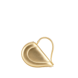 Serpenti Cuoricino mini top handle bag in royal ruby calf leather with royal ruby nappa leather lining. Captivating snake body-shaped top handle in gold-plated brass embellished with engraved scales; press-button closure. SRN-Cuoricino-1366XS image 5