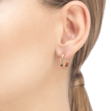 Serpenti Viper 18 kt rose gold earrings 356174 image 3