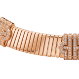 Bvlgari Tubogas 項鍊,18K 玫瑰金材質,飾以密鑲鑽石。 361525 image 2