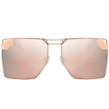 Serpenti “Sunnyscale” oversized square metal sunglasses. 904030 image 2