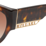B.zero1 "Downtown" cat-eye acetate sunglasses 0BV8258 image 3