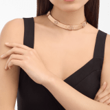 Bvlgari Tubogas 項鍊,18K 玫瑰金材質,飾以密鑲鑽石。 361525 image 2
