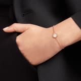 BULGARI BULGARI engravable 18 kt rose gold bracelet set with mother-of-pearl element BR859775 image 4