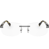 Serpenti Forever 長方形醋酸纖維太陽眼鏡，飾以琺瑯蛇頭元素。 904442 image 2