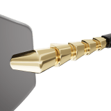 Serpenti Viper 包覆式太陽眼鏡，鏡腳飾以蛇鱗元素，靈感來自經典珠寶。 904411 image 3