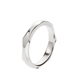 Infinito wedding band in platinum. AN857693 image 1