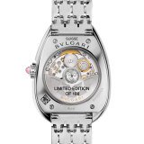 Serpenti Seduttori 精鋼腕錶，錶圈鑲飾鑽石，紅寶石色扭索紋錶盤。防水深度 30 公尺。農曆新年特別版錶款。 104310 image 2