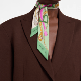 Serpenti 75 Ramadan Exclusive Edition mini shelley in fine gold printed silk twill. SERPENTI75-SHa image 1