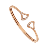 Durchbrochenes DIVAS' DREAM Armband aus 18 Karat Roségold mit Diamant-Pavé BR858387 image 1