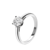 グリフ リング。ラウンド・ブリリアントカット・ダイヤモンドを使用したプラチナ製の指輪。0.3カラットからご用意しています。 327827 image 1