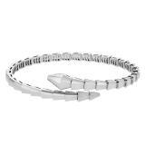 Serpenti Viper one-coil 18 kt white gold bracelet BR860037 image 2