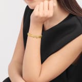Bvlgari Tubogas 18 kt yellow gold bracelet set with pavé diamonds BR860299 image 2