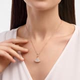 Divas' Dream 18K 玫瑰金墜鍊,鑲飾 1 顆圓形明亮型切割鑽石(0.10 克拉)和密鑲鑽石(0.83 克拉)。 358121 image 2