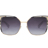 Солнцезащитные очки Serpenti «Colorhapsody» в квадратной металлической оправе 904164 image 2