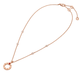 BVLGARI BVLGARI 18 kt rose gold pendant necklace set with a ruby. Lunar New Year Special Edition 361202 image 2