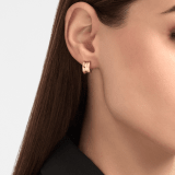 B.zero1 single hoop earring in 18 kt rose gold 362342 image 1