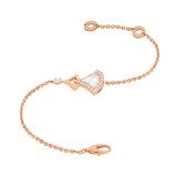 DIVAS’ DREAM Armband aus 18 Karat Roségold mit einem Perlmutt-Element und Diamant-Pavé BR859263 image 2