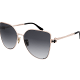 B.zero1 square metal sunglasses with Tubogas decor on the temples 904390 image 1