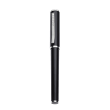 قلم بولغري من الراتنج الأسود مع تشطيبات من البالاديوم وشعار بولغري محفور على الغطاء المثمن الشكل 103725 image 1