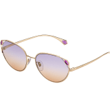 Serpenti "True colors" cat-eye metal sunglasses 904155 image 1